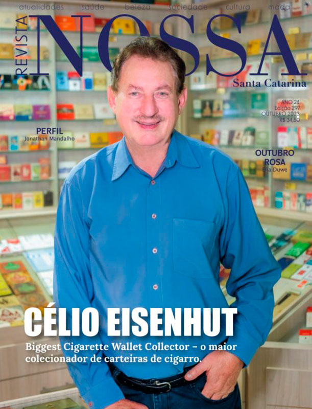 Capa Revista Nossa - Celio Eisenhut